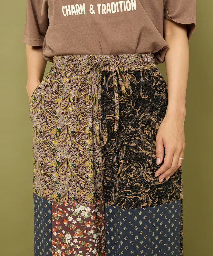 Patchwork Easy Pants