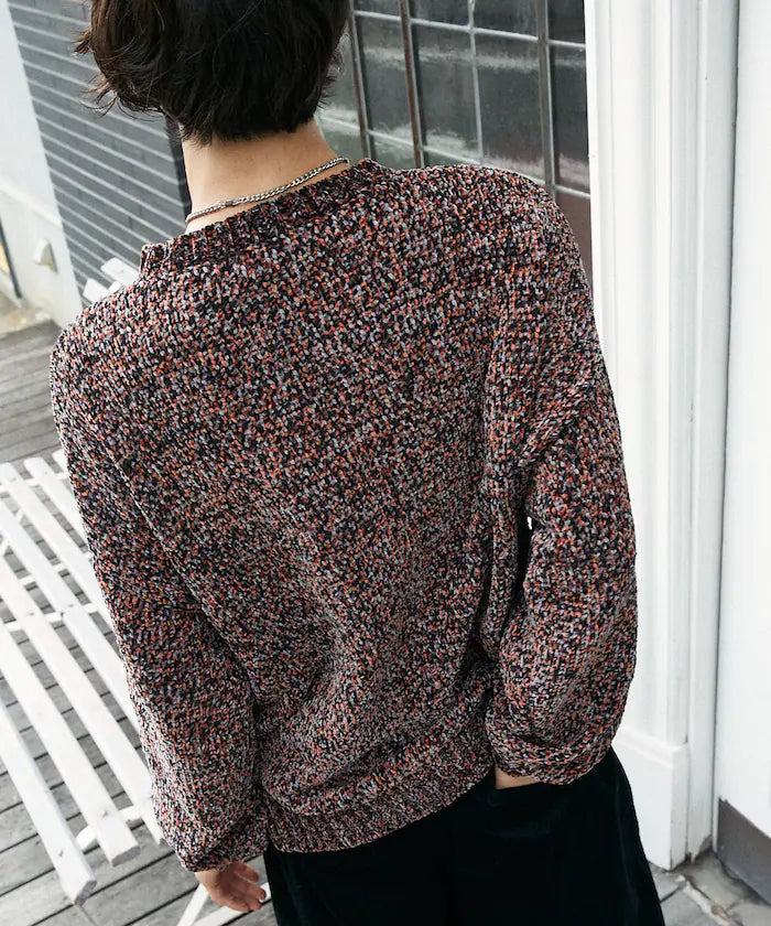 Mall Yarn Crew Neck Knit 【Limited Edition】