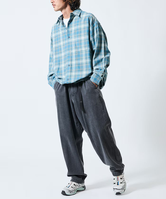 Wide Silhouette Ombre Check Spindle Shirt [Limited Edition]