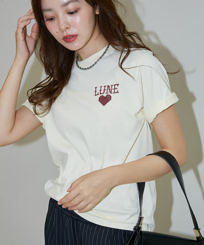 Heart Cross Stitch T-Shirt Limited Edition