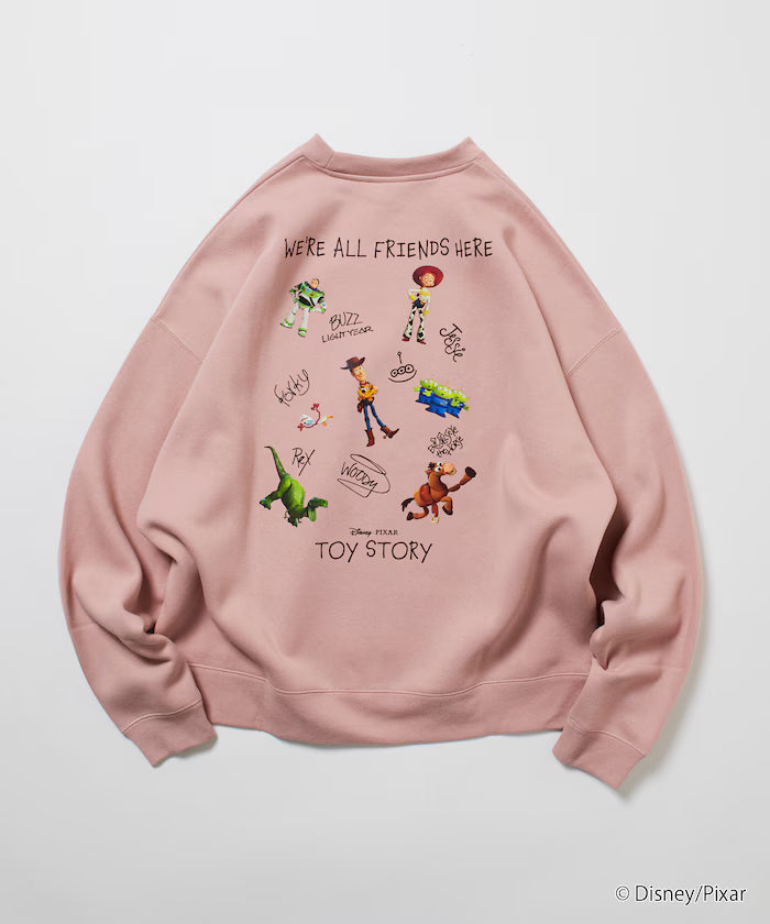 TOY STORY / Toy Story / Exclusive Back Print Crew Neck Sweat / RANDOM [Limited Edition]