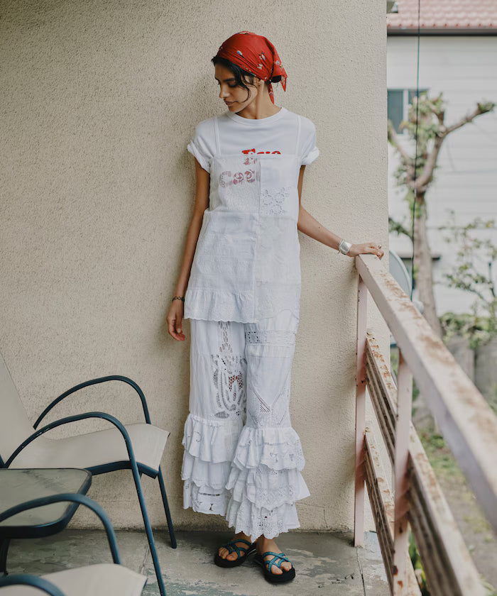 Remake Vintage Lace Patchwork Camisole