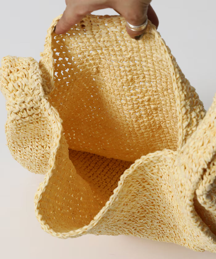 Raffia Tote Bag