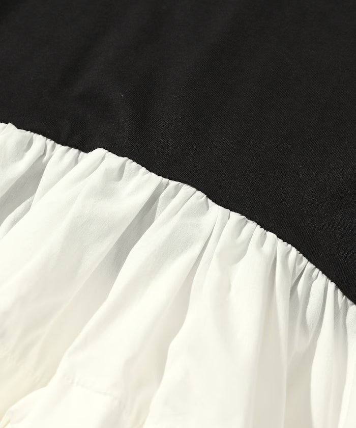 Organic Cotton Tiered Long Sleeve T-shirt