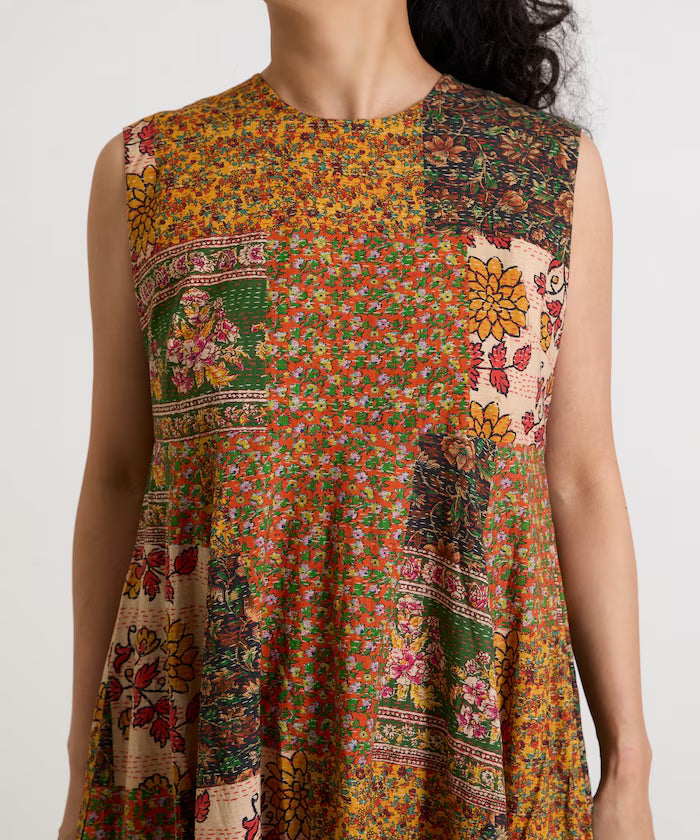 Asymmetrical Tiered Dress
