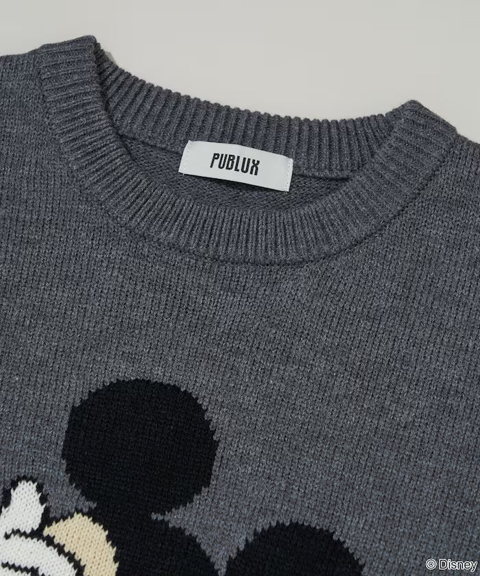 Custom Mickey Mouse Face Knit
