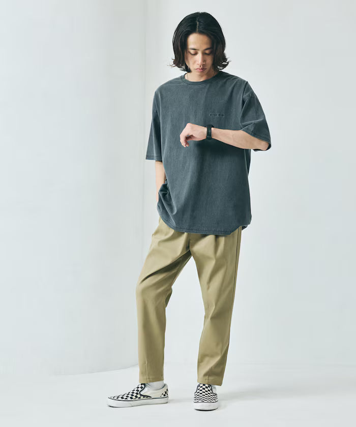Basic Silhouette Stretch Easy Tapered Pants 【Limited Release】