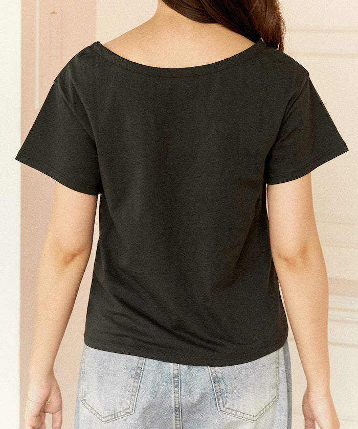 Drawstring Ribbon T-Shirt Limited Edition