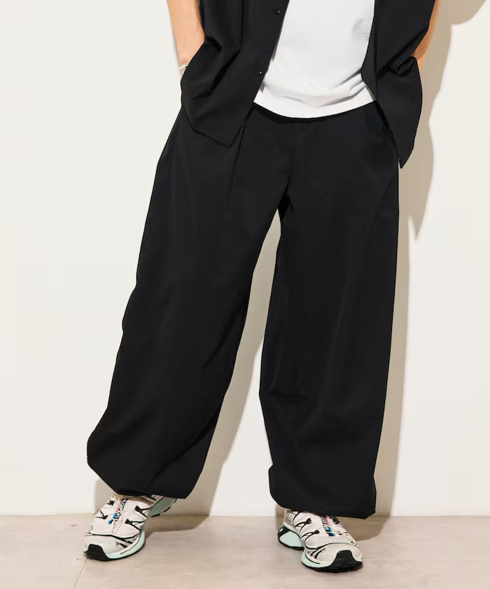 Spindle Dry Flow Curve Pants / Compatible with Setup - Black