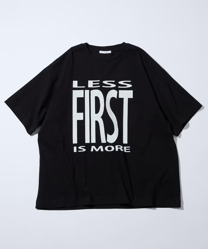 6 Ounce Front Logo Print Crew Neck T-Shirt / Print T-Shirt PRINT BIG FIRST
