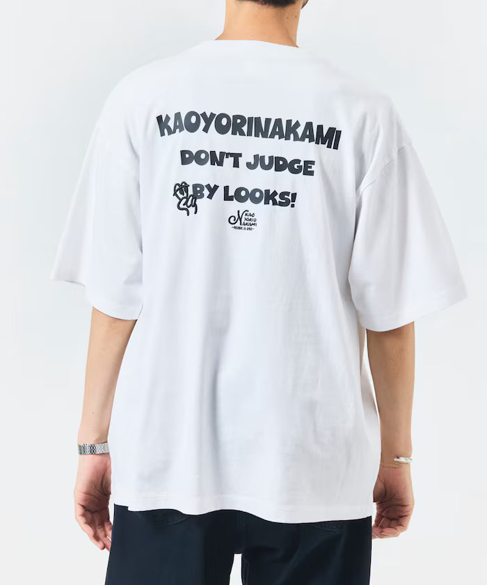 [May 22 12:00 Start of Sales] kaoyorinakami × FREAK'S STORE / Kaoyorinakami Special Order Peace Boy Tee