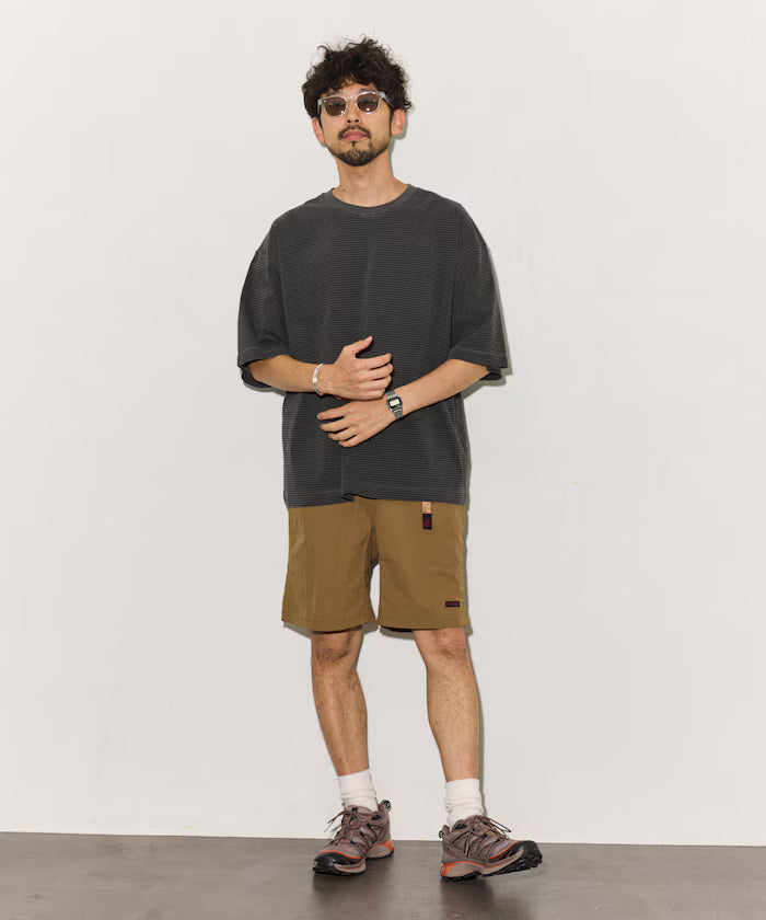 Pigment Process Pin Border Relaxed Fit T-Shirt