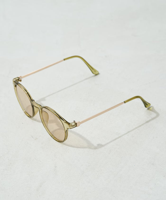 Color Frame Boston Fashion Glasses [Limited Edition]