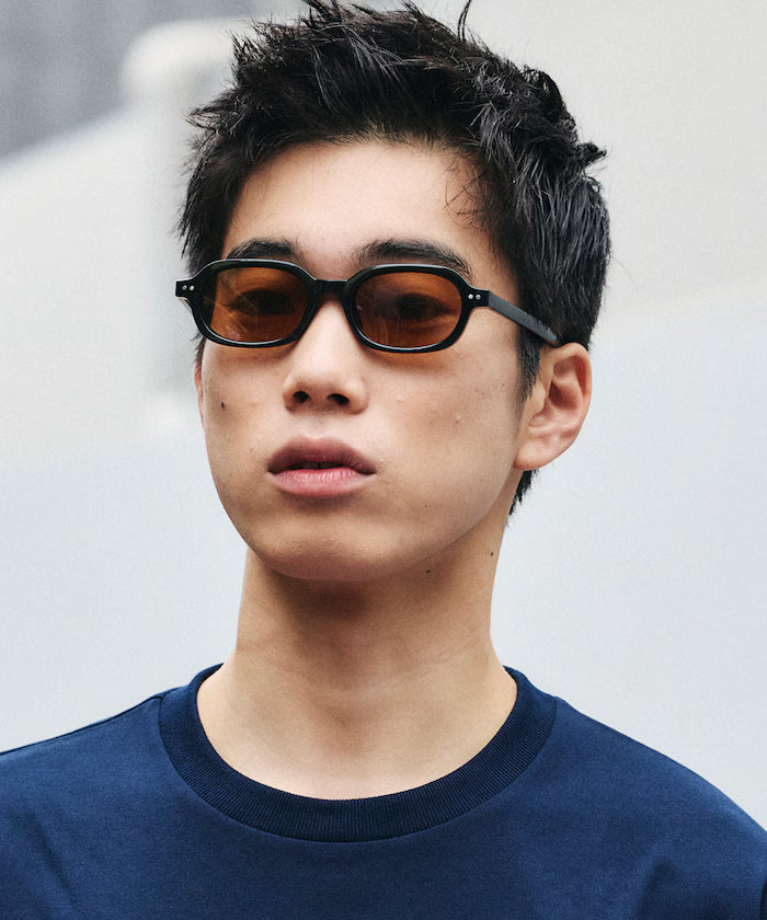 Color Fashion Glasses UV Cut Unisex Compatible [Limited Edition] - Light Gray