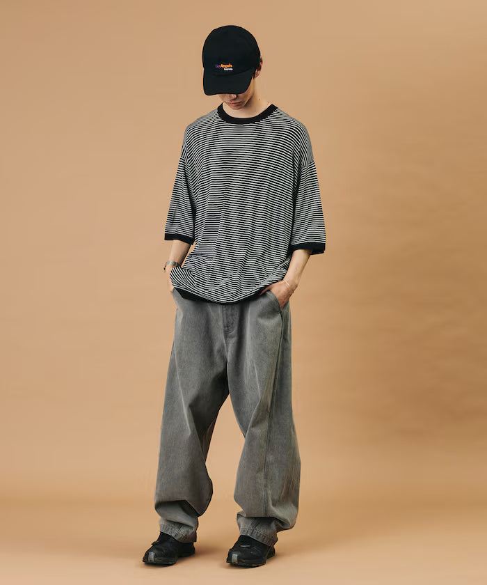 [New Color Added] SUPER ICE / Super Ice Crew Neck Knit T-Shirt / Contact Cooling