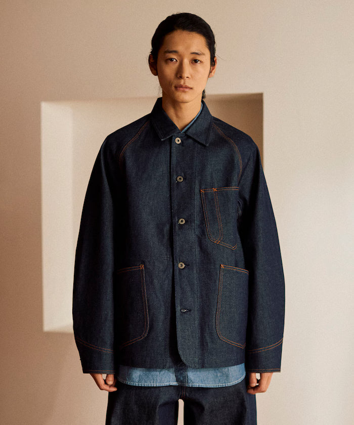 [Made in Japan] JAPAN DENIM COVERALL JACKET