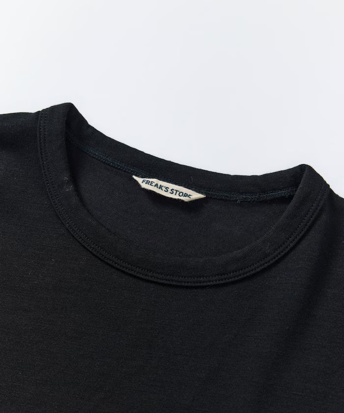 SUPER MERINO WOOL×INKEEP Crew Neck Short Sleeve T-Shirt