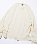 Big Silhouette Long Sleeve Waffle Thermal L/S T-shirt [Limited Edition] - Natural