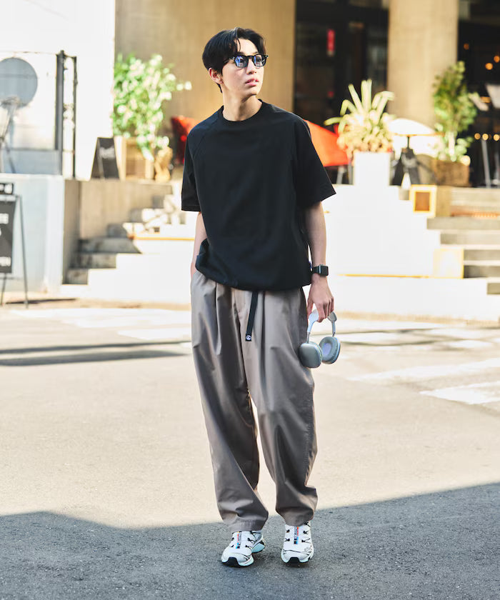 AiRide/Air Ride Relaxed Fit Raglan Short Sleeve Pullover/Moisture Wicking/UV Cut/Hem Code [Limited Edition]