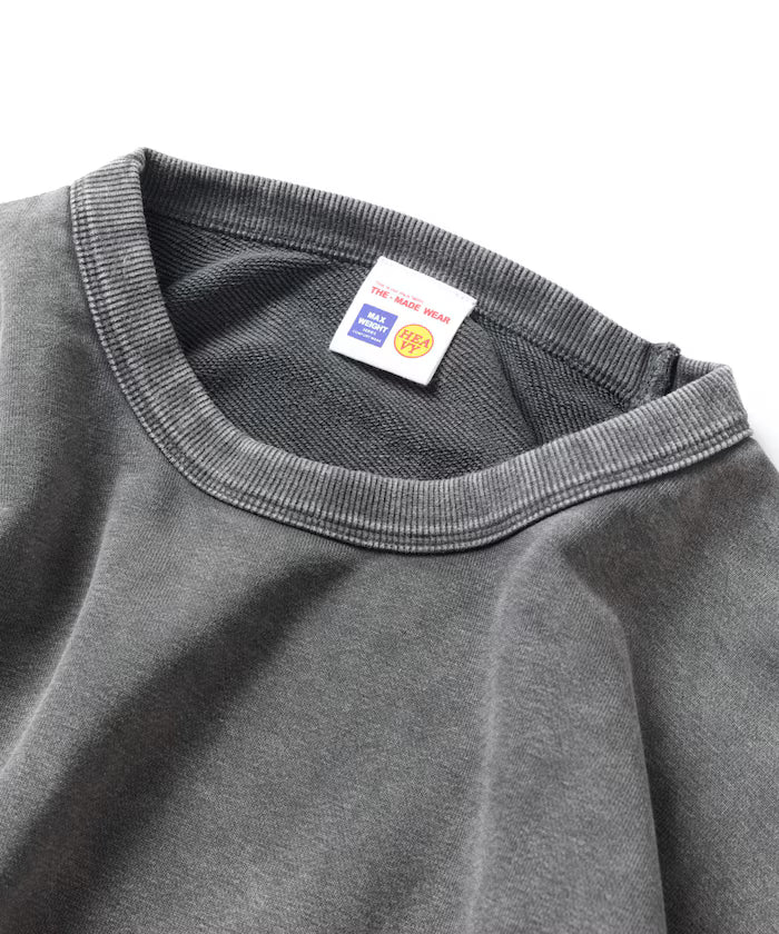 13 oz HEAVY WEIGHT heavyweight pigment-dyed crewneck sweatshirt