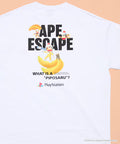 Big Silhouette Back Print Crew Neck T-Shirt/PlayStation Ape Escape 【Limited Edition】