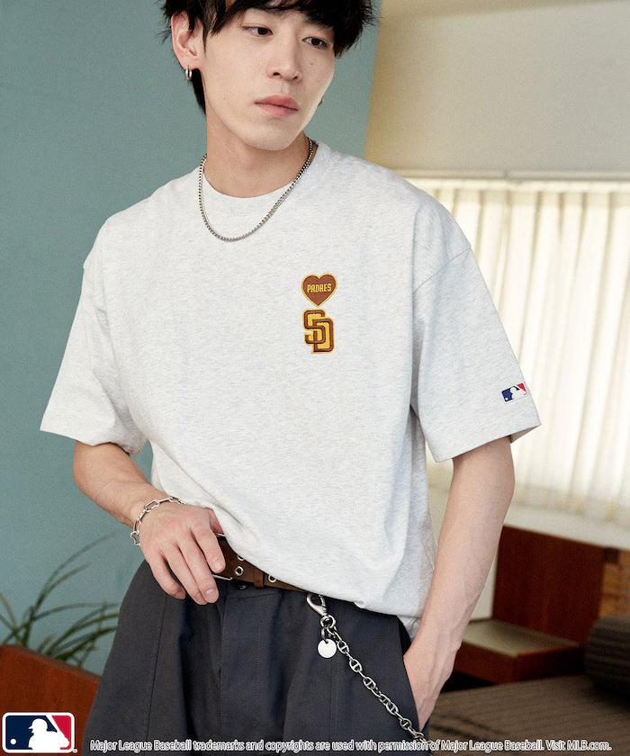 Custom MLB One Point Heart T-Shirt Limited Edition