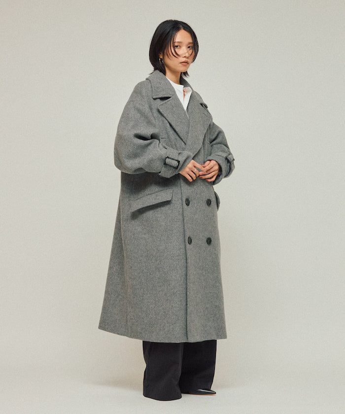 Oversized Recycled Wool Coat