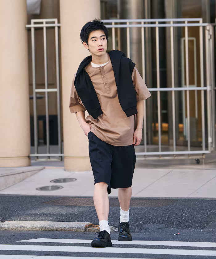 Washable Linen Mix Shorts [Limited Edition]