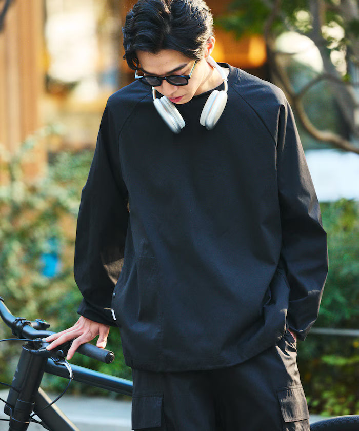AiRide/Air Ride Relax Fit Raglan Long Sleeve Pullover/Pocketable/Quick Dry/UV Cut [Limited Edition]