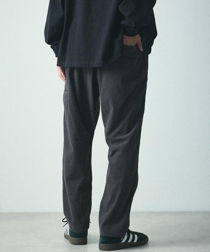 Basic silhouette corduroy climbing pants / tapered silhouette [limited edition]