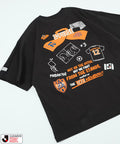 [Sales start on May 15 at 12:00] J.LEAGUE × FREAK'S STORE Special Order SUPPORTERS SHORT SLEEVE TEE [Shimizu S-Pulse] - Charcoal Gray