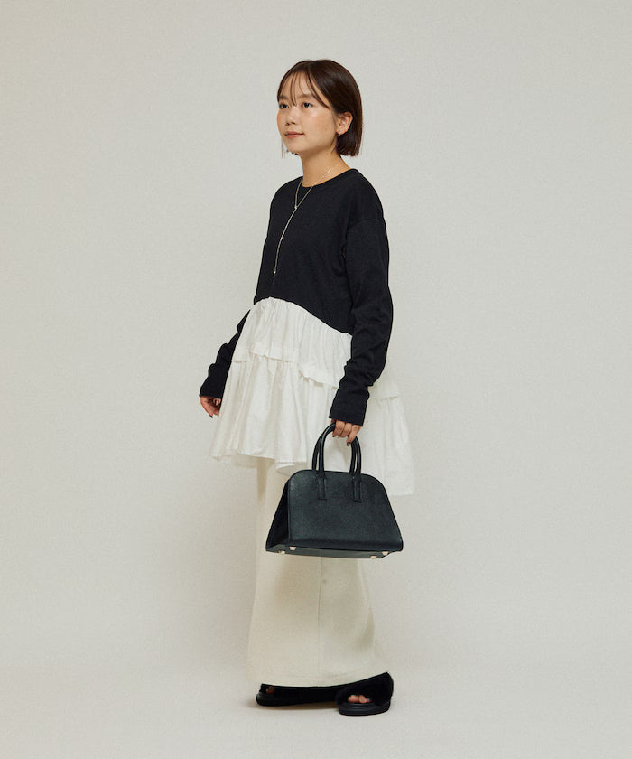 Organic Cotton Tiered Long Sleeve T-shirt