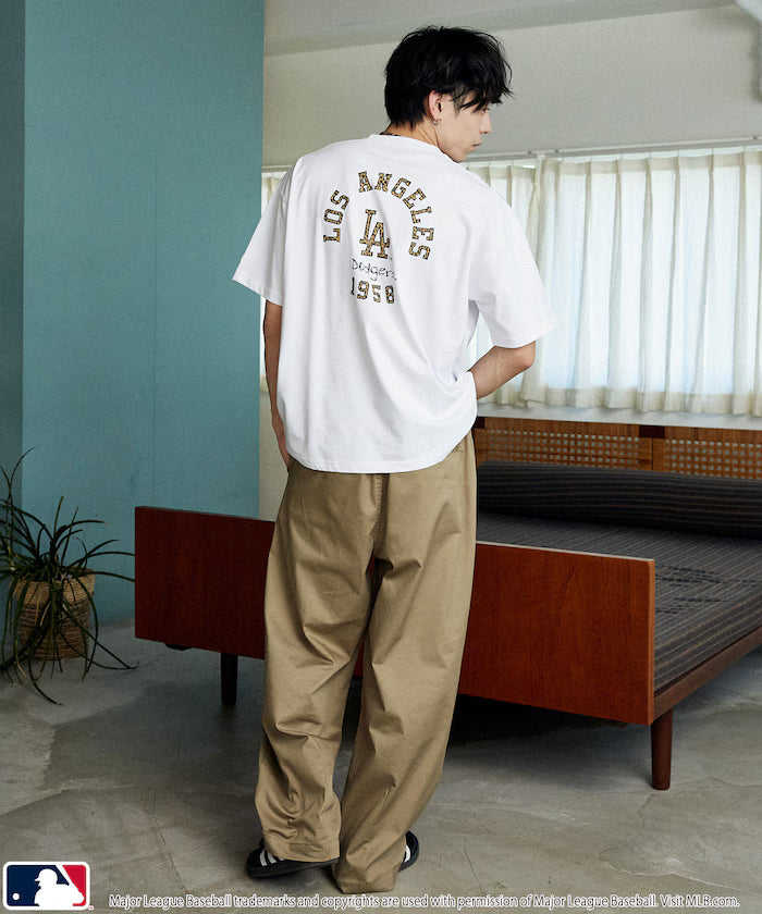 Limited Edition MLB Leopard Print Logo T-Shirt