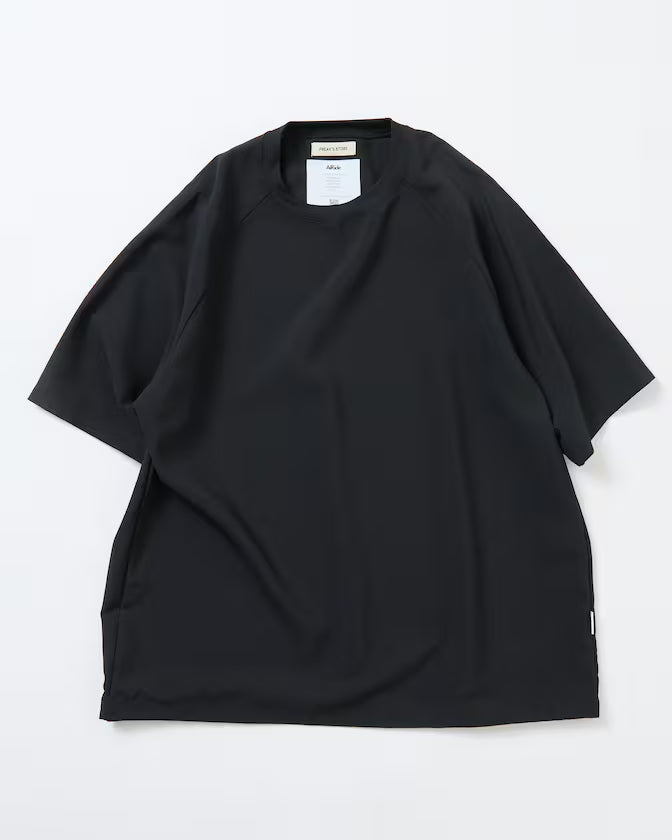 AiRide/Air Ride Relaxed Fit Raglan Short Sleeve Pullover/Moisture Wicking/UV Cut/Hem Code [Limited Edition]