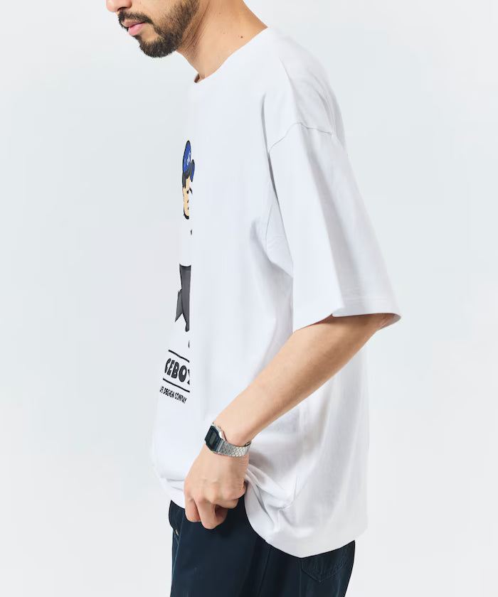 [May 22 12:00 Start of Sales] kaoyorinakami × FREAK'S STORE / Kaoyorinakami Special Order Peace Boy Tee