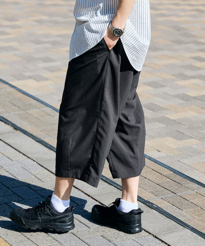 AiRide/Air Ride Wide Silhouette Squeequid Pants/Pocketable/Quick Dry/UV Cut [Limited Edition]