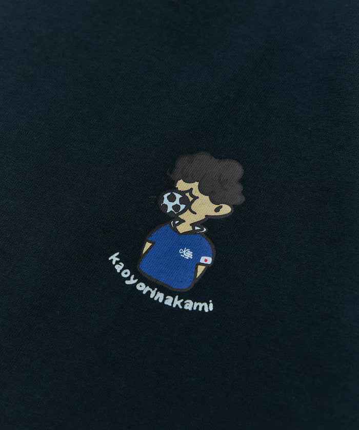 [Starting sale on May 22 at 12:00] kaoyorinakami × FREAK'S STORE/ Kaoyorinakami limited edition soccer ball boy Tee