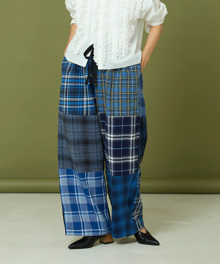 Flannel Check Easy Pants