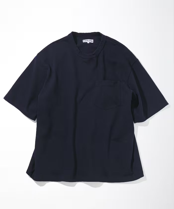 Heavy Weight Jersey Pocket T-Shirt - Navy