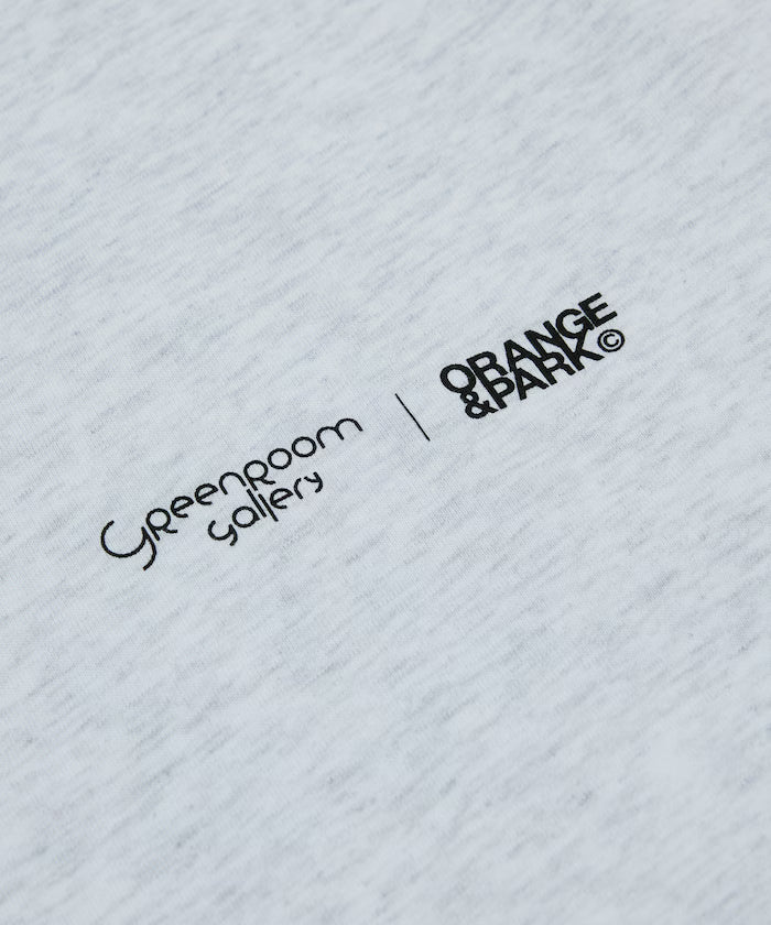 GREENROOM GALLERY × FREAK'S STORE / Green Room Gallery Exclusive Orange&Park Short Sleeve T-Shirt