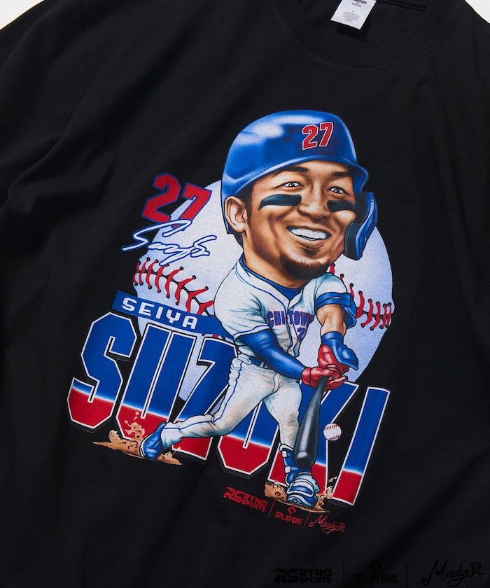 [March 5, 12:00 release] MLB PLAYERS x RYNO SPORTS x FREAK'S STORE exclusive [SUZUKI] GRAPHIC TEE