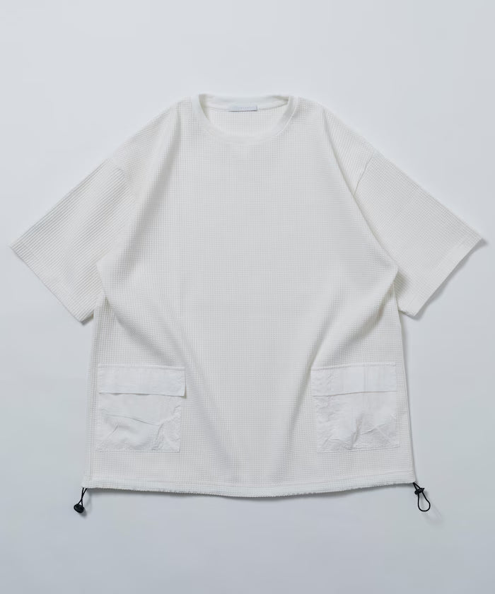 Side Pocket Spindle Tech Thermal Short Sleeve T-Shirt / Big Silhouette