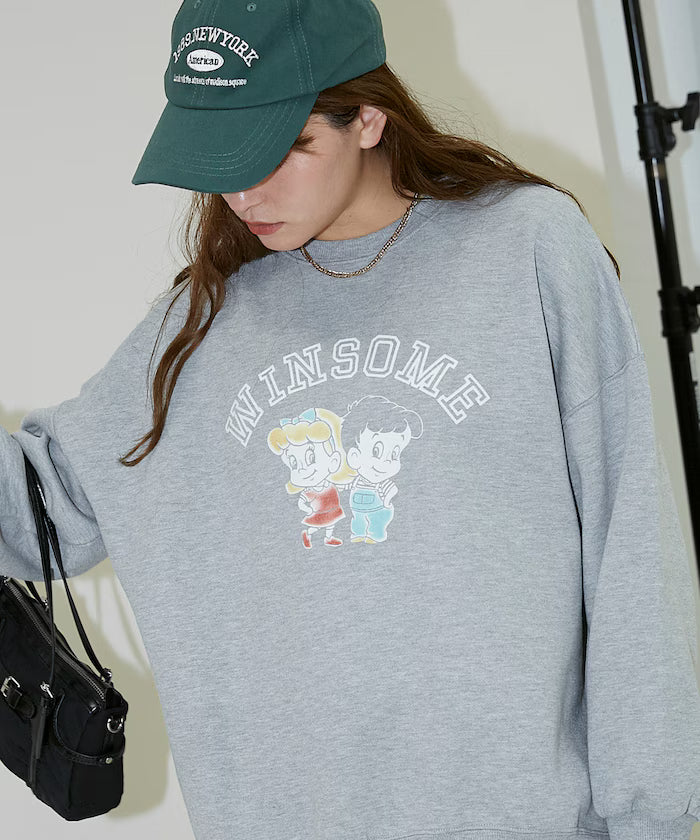 Retro Kids College Style Sweat Limited Release