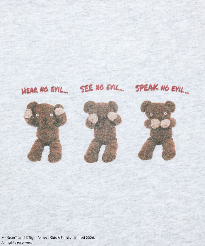 Mr. Bean Teddy Tee / Teddy Design Crew Neck T-Shirt