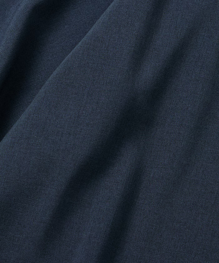 Relaxed Fit Linen Touch Setup/Open Collar Shirt/Wide Slacks [Limited Edition]
