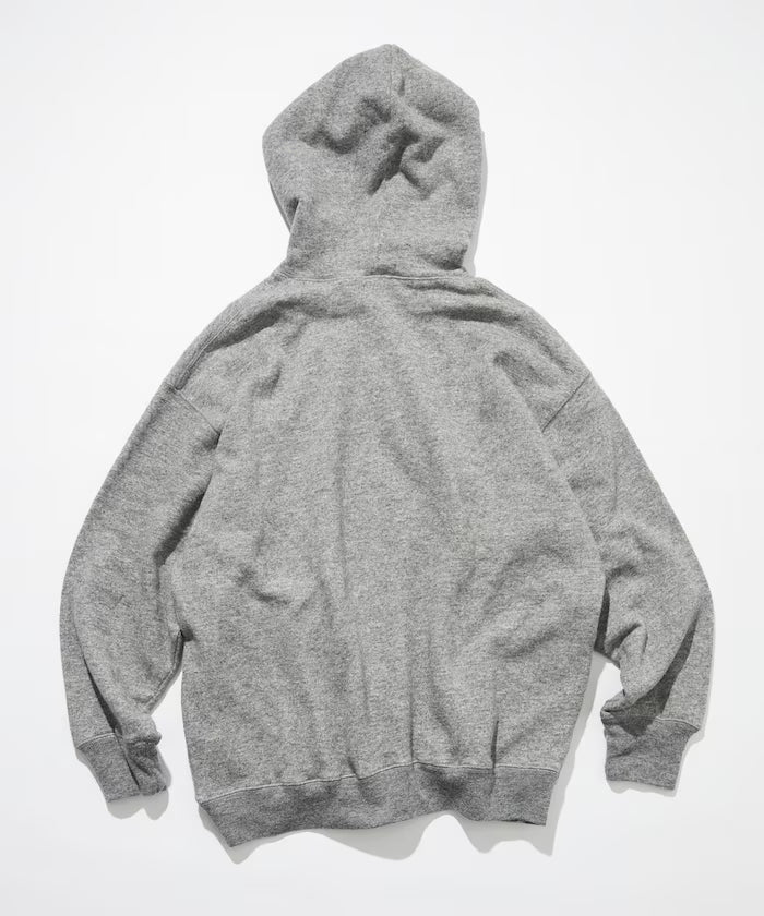 Merino Wool＋Cotton Loop Back Sweat Hoodie