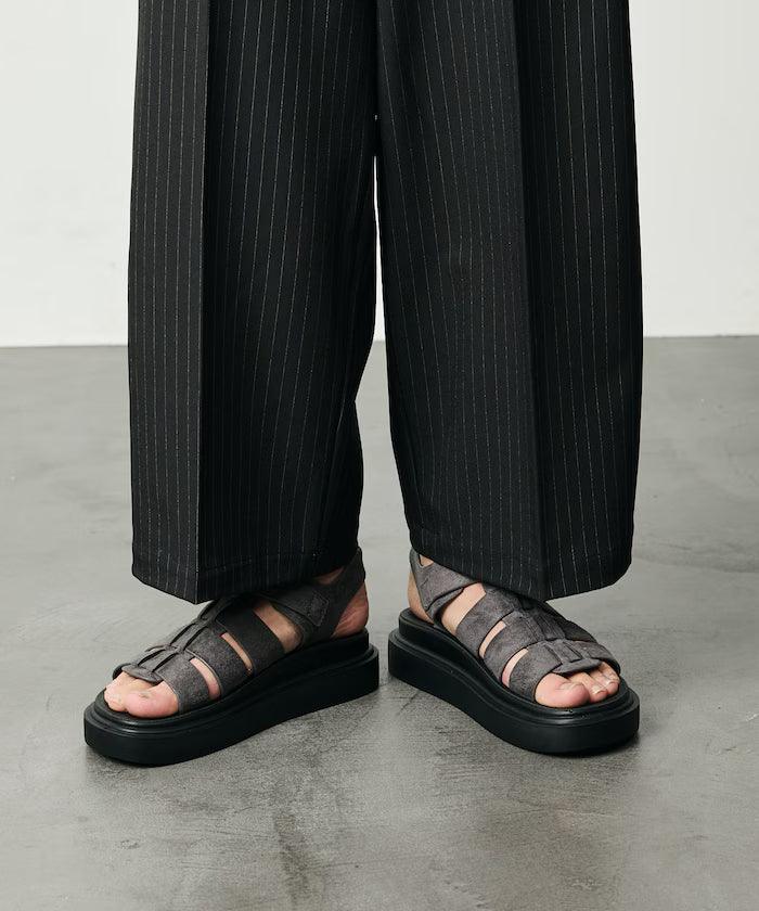 Leatherlet Gurka Sandals / Platform Sole [23=28cm] 【Limited Edition】