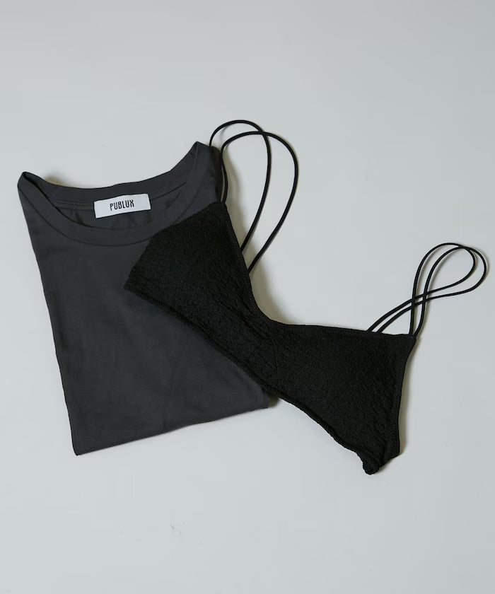<Set Item> Chibi Bra Set T-Shirt Limited Release