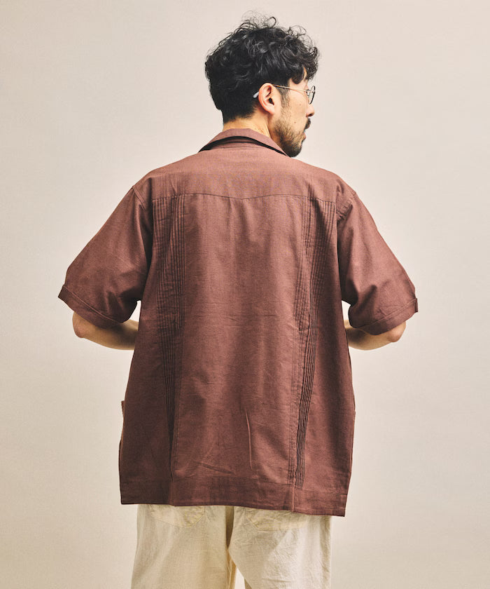 New Color Added: India-Made Relaxed Fit Cuban Shirt Short Sleeve