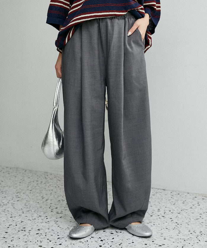 LOVE POP STUDIO Easy Slacks Pants Limited Edition - Gray